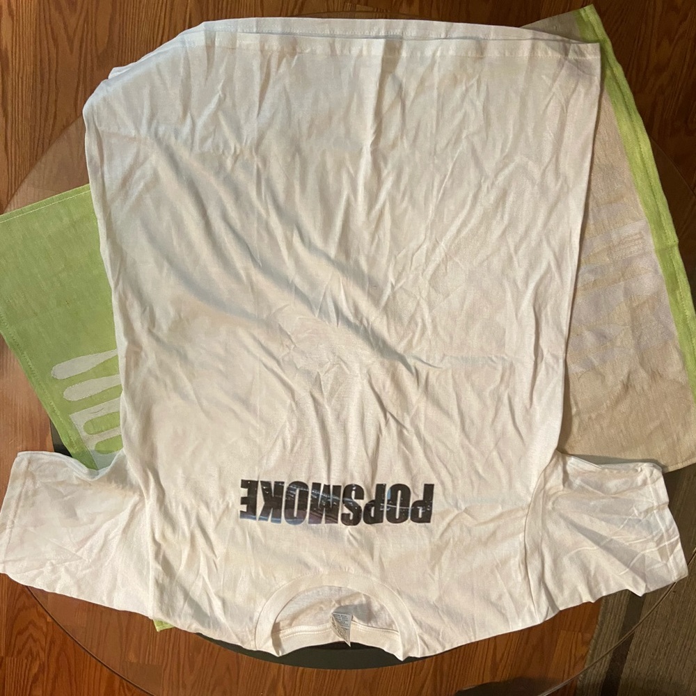 Pop smoke vlone t shirt fake